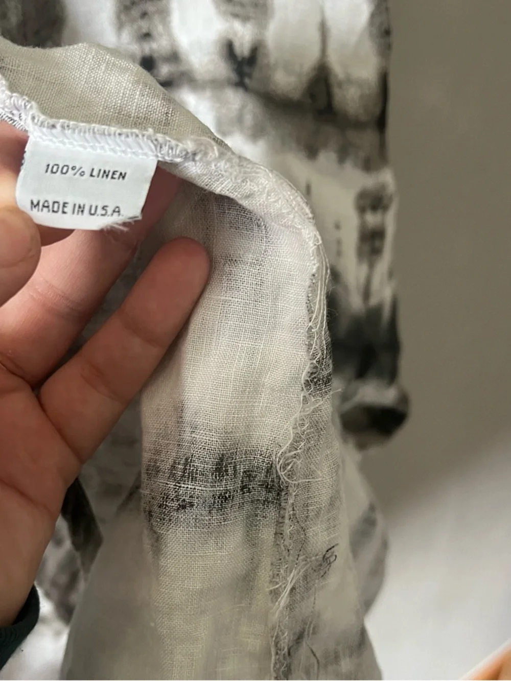 Bryn Walker Noa Cowl Drape Neck Cap Sleeve Asymmetric Linen Tunic Size Large